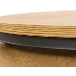 Nest of Nora Salontafel set van 2 Alma - Ø60 CM - Naturel
