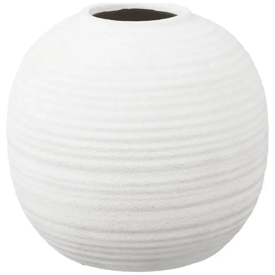 Nest of Nora Vaas rond - Keramiek Ø30x28.5 cm - Wit