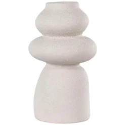 Nest of Nora Vaas - ø14,5x26,5 cm Steen - Beige