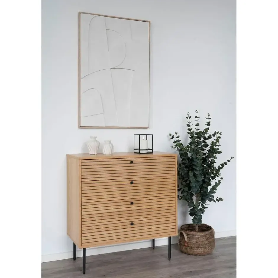 Nest of Nora Vazen set van 2 - Keramiek - Wit