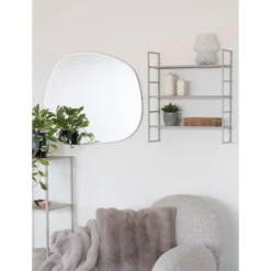 Nest of Nora Wandrek met 3 planken 48x17x55 cm - Staal - Grijs