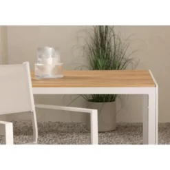 Nest outdoor Aaron tuintafel polywood beige - 205 x 90 cm