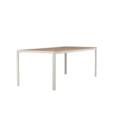 Nest outdoor Aaron tuintafel polywood beige - 205 x 90 cm
