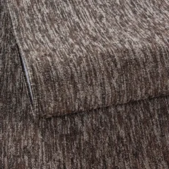 Nizza Effen Vloerkleed Laagpolig Uni Bruin - 160x230 CM