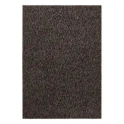 Nizza Effen Vloerkleed Laagpolig Uni Bruin - 160x230 CM