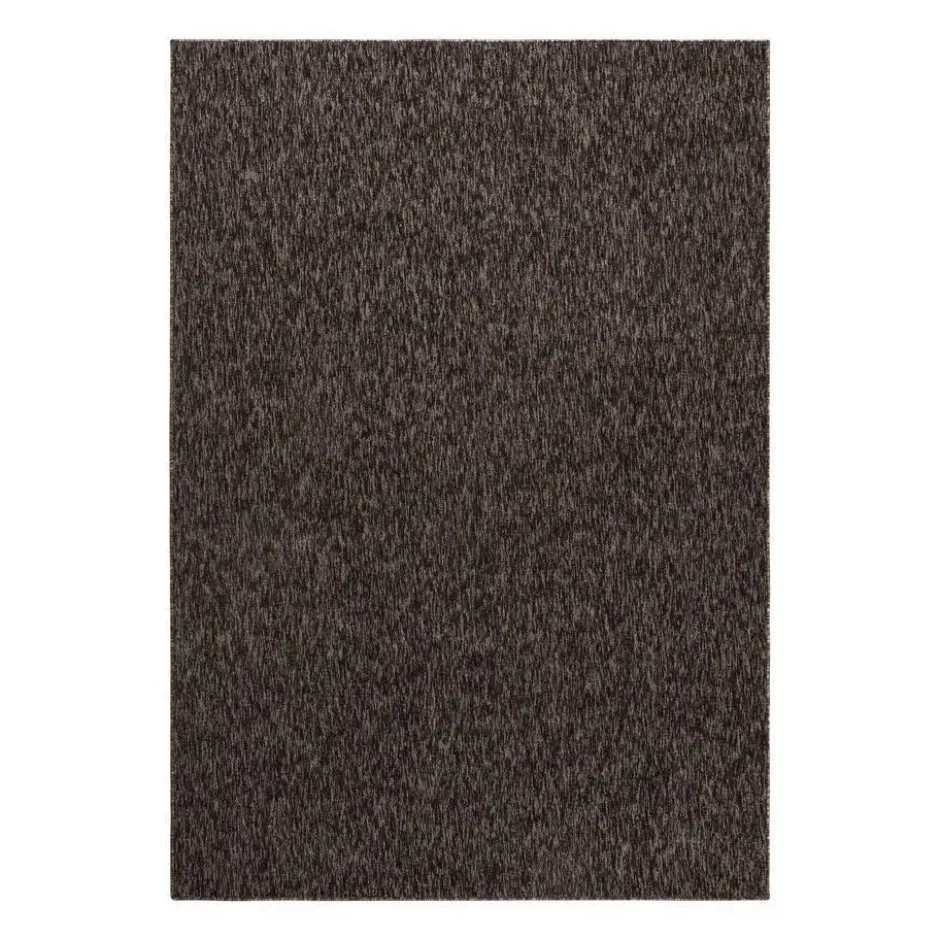 Nizza Effen Vloerkleed Laagpolig Uni Bruin - 160x230 CM