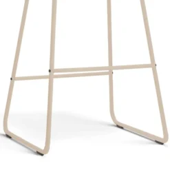 Nolon Nino-Eef barkruk bouclé beige - beige onderstel - 65 cm