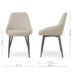 Nolon Vera Eetkamerstoel Beige