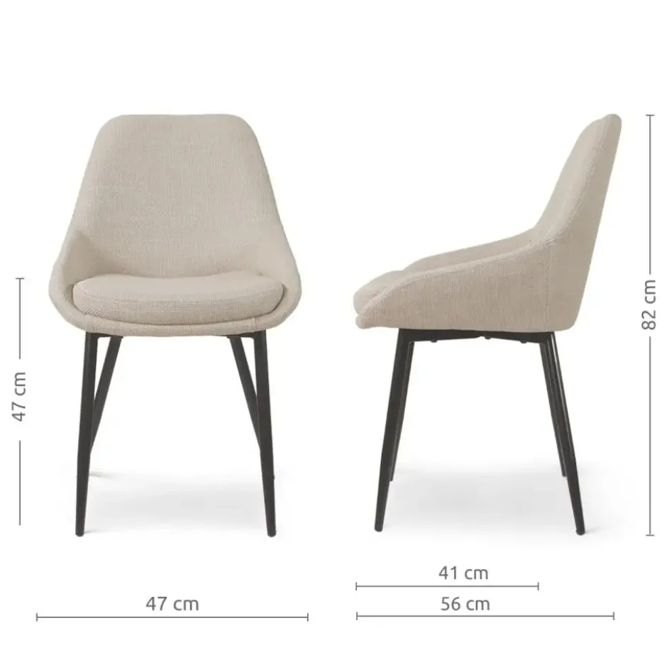 Nolon Vera Eetkamerstoel Beige