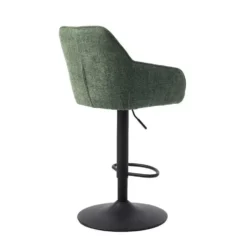 Nordic Home - Ellis verstelbare barstoel stof - groen