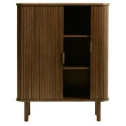 Nordic Home - Ingo eiken kabinet - 90 cm - bruin