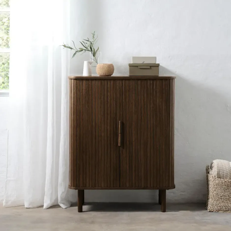 Nordic Home - Ingo eiken kabinet - 90 cm - bruin
