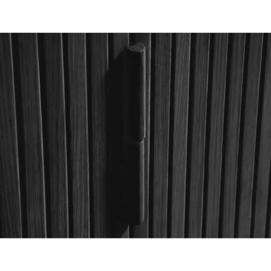 Nordic Home - Ingo eiken kabinet - 90 cm - zwart