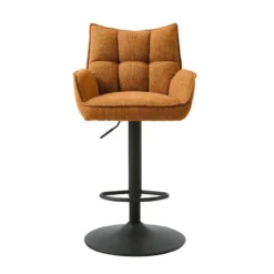 Nordic Home - Janna verstelbare barstoel - roestbruin
