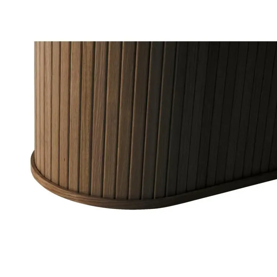 Nordic Home - Kelly ovale eettafel 95x180 cm - donkerbruin