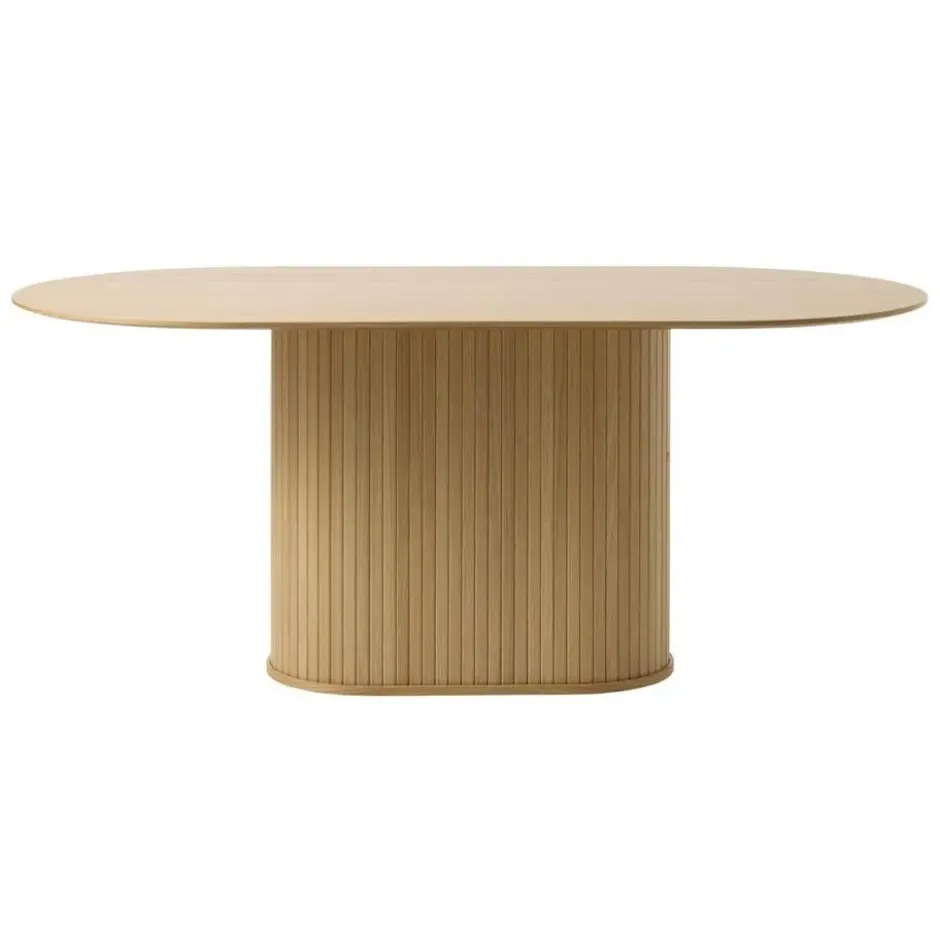 Nordic Home - Kelly ovale eettafel 95x180 cm - naturel