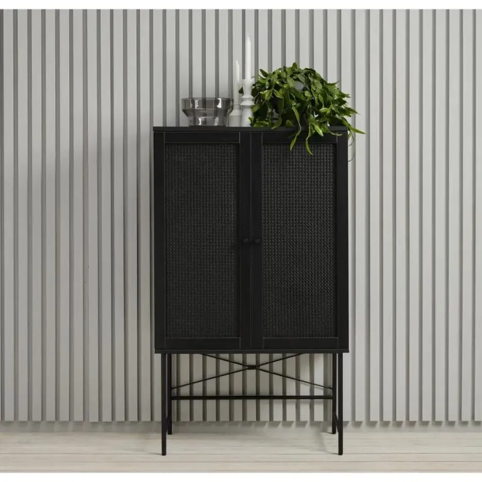Nordic Home - Meya wandkast - zwart