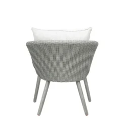 Nordic Home - Seth bistro set wicker - grijs/hout