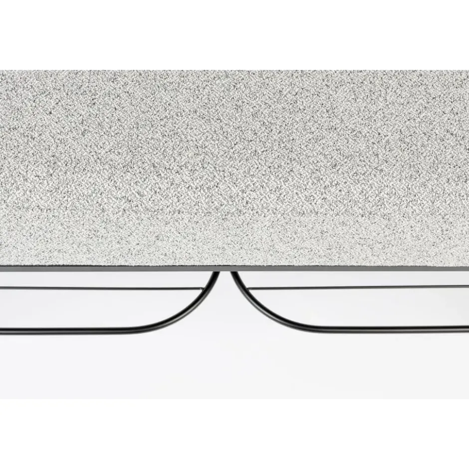 Novel Collection - Bankje Milou - Grijs - 90x35x45 cm