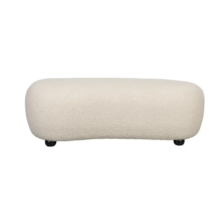 Novel Collection - Bankje Noxx - Wit - 120x46x41 cm