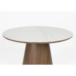 Novel Collection - Eetkamertafel Almira - Bruin - 115x115x77 cm