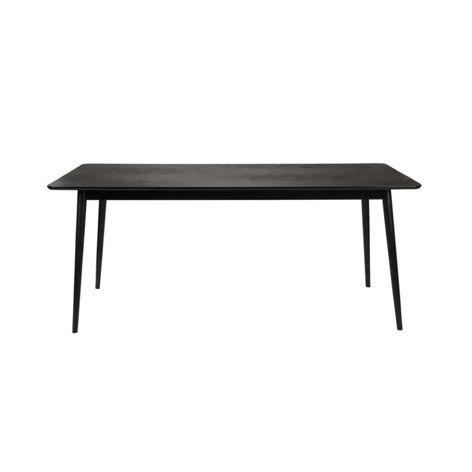 Novel Collection - Eetkamertafel Fabio - Zwart - 80x160x75 cm