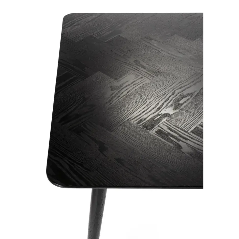 Novel Collection - Eetkamertafel Fabio - Zwart - 80x160x75 cm