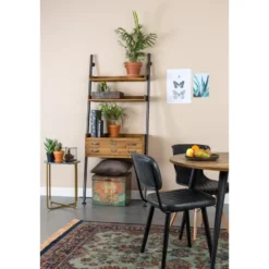 Novel Collection - Eetkamertafel Mo - Bruin - 110x110x76 cm