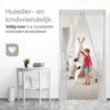 O'DADDY Deurgordijn Deluxe FIBER 140x230 - Magnetisch Vliegengordijn Wit