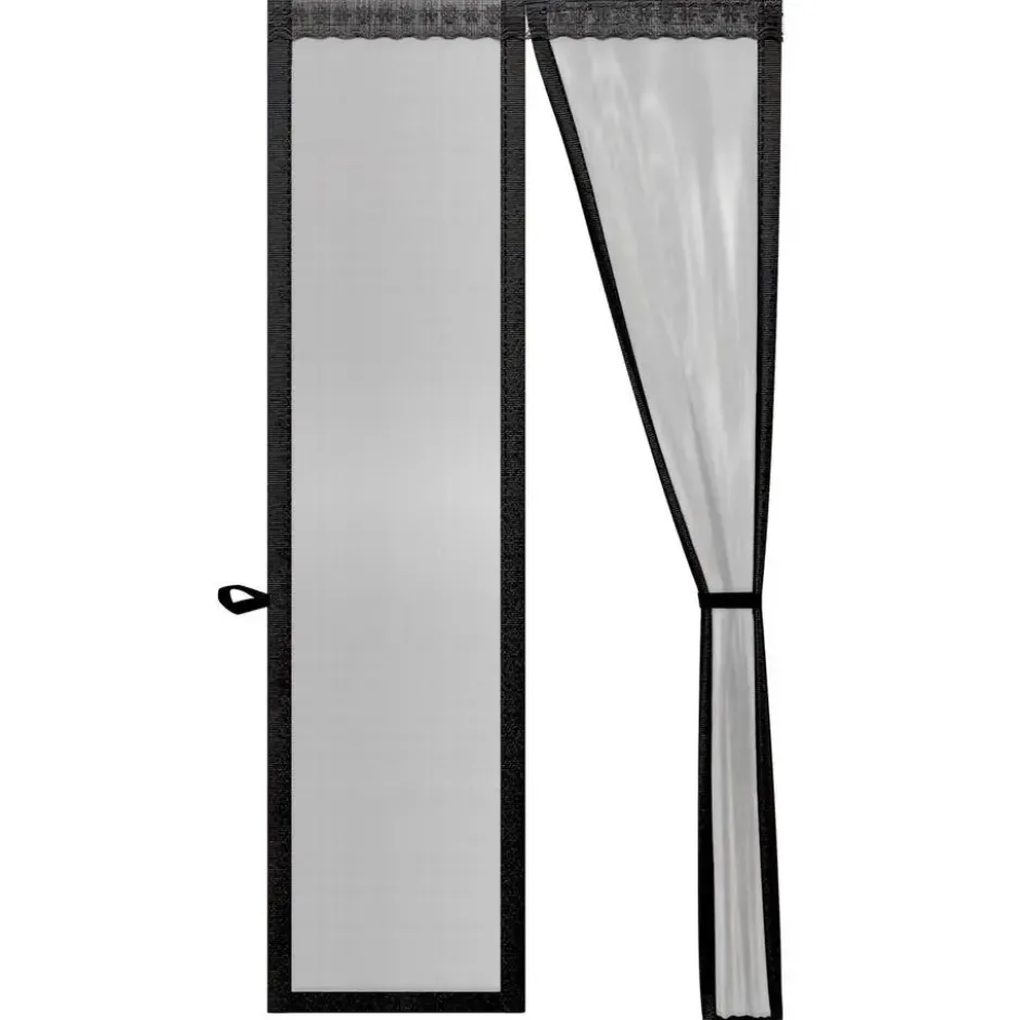 O'DADDY Deurgordijn Deluxe FIBER - Magnetisch Vliegengordijn 150x230 Zwart
