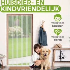 O'DADDY Lamellenhor 150x260 - Deurgordijn - wit