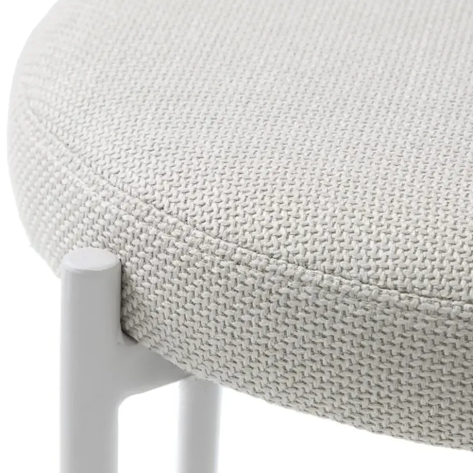 Olivine Pico Metalen Krukje Beige - 48 cm