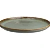 Ontbijtbord Camille - groen - stoneware - Ø22 cm