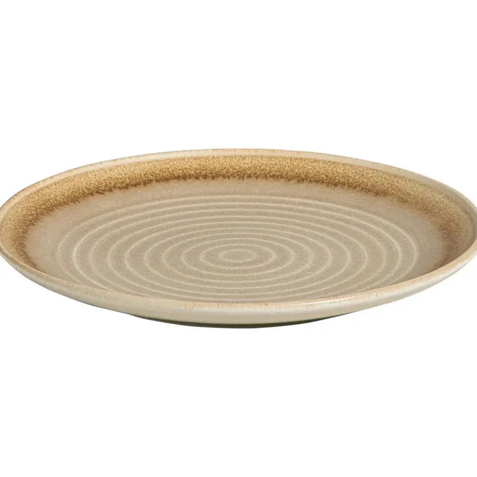Ontbijtbord Ginger zandkleur stoneware -Ø22 cm