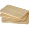 Ontbijtplankjes - 5x - hout - snijplankje - 21,5 x 13,5 cm