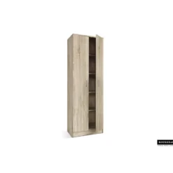 Opbergkast Ray 60cm met 2 deuren en 4 legplanken - sonoma eik