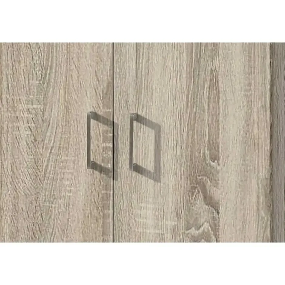 Opbergkast Ray 60cm met 2 deuren en 4 legplanken - sonoma eik