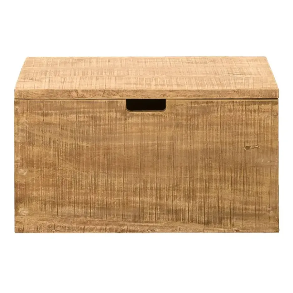 Opbergkist Ronald - naturel - 37x67x37 cm