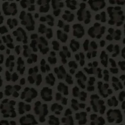 Origin behang - panterprint - donkergrijs en zwart - 0.53 x 10.05 m
