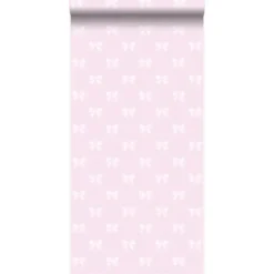 Origin behang - strikjes - licht roze - 53 cm x 10,05 m