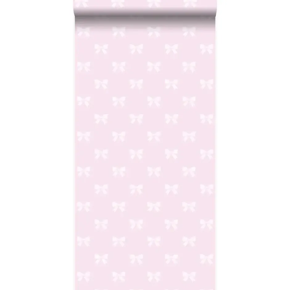 Origin behang - strikjes - licht roze - 53 cm x 10,05 m