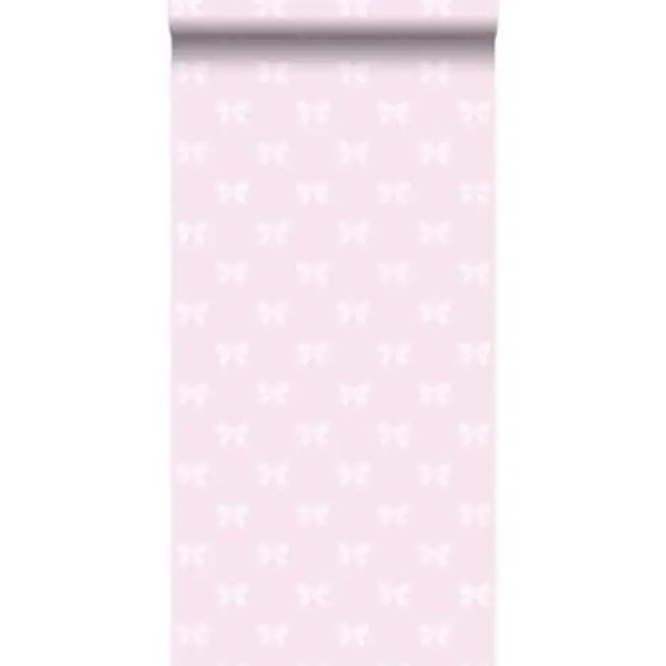 Origin behang - strikjes - licht roze - 53 cm x 10,05 m