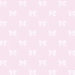 Origin behang - strikjes - licht roze - 53 cm x 10,05 m