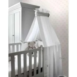 Origin behang - strikjes - wit en licht roze - 53 cm x 10,05 m