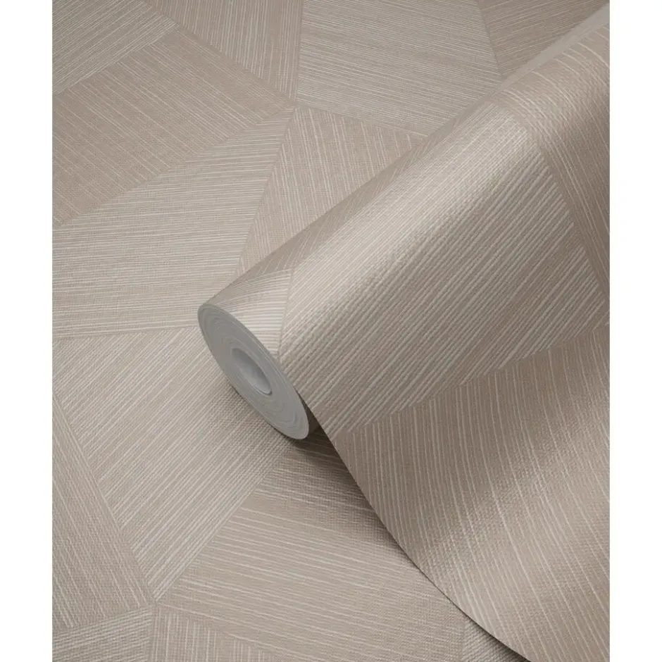 Origin Wallcoverings behang grafisch 3D motief zacht roze - 53 x 1005 cm
