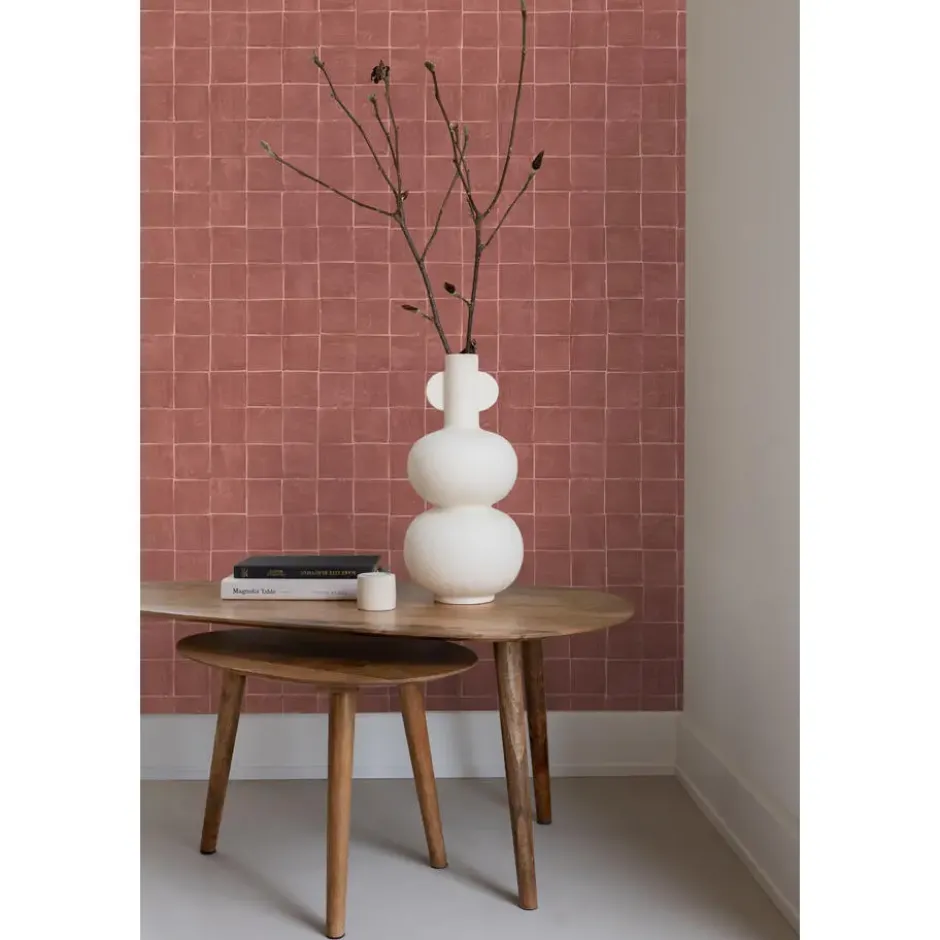 Origin Wallcoverings behang tegelmotief terracotta - 50 x 900 cm
