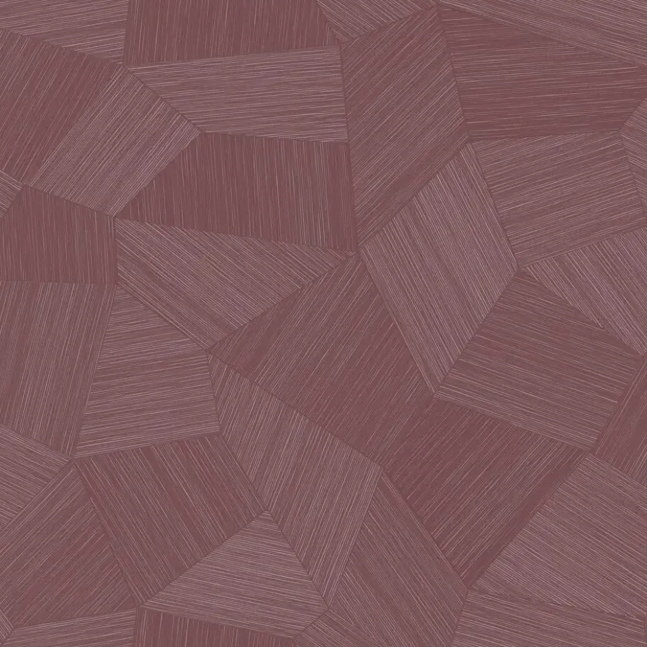 Origin Wallcoverings behang grafisch 3D motief mauve taupe - 50 x 900 cm