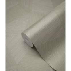 Origin Wallcoverings behang grafisch 3D motief zand beige - 53 x 1005 cm