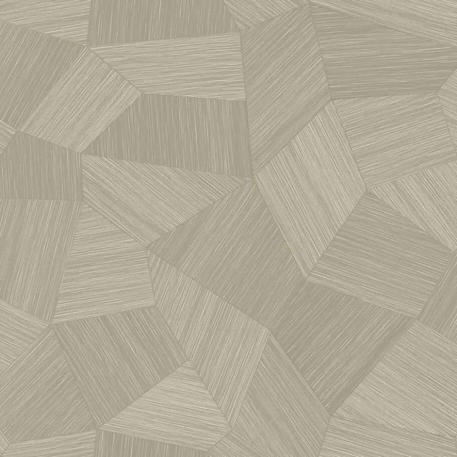 Origin Wallcoverings behang grafisch 3D motief zand beige - 53 x 1005 cm