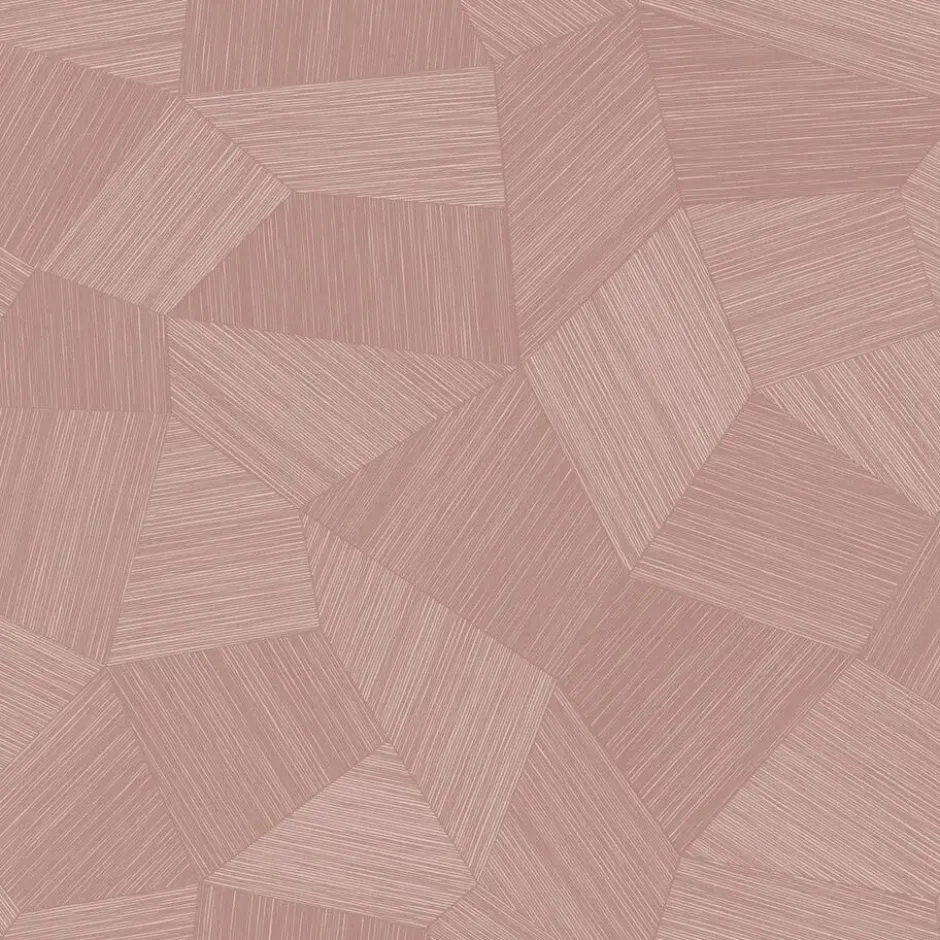 Origin Wallcoverings behang grafisch 3D motief roze - 50 x 900 cm